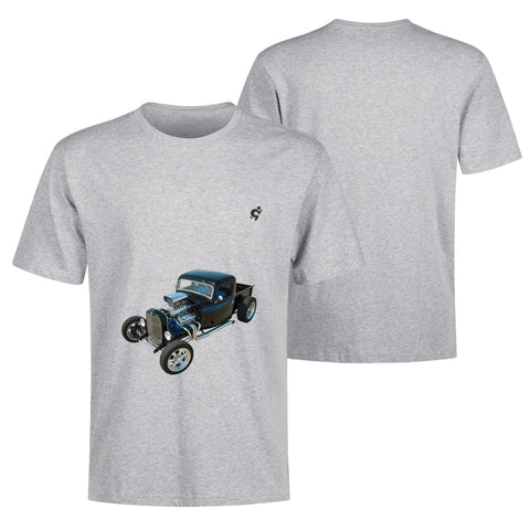 Men's 100% Cotton T-Shirt - Hot Rod 9 - Mr.Shit