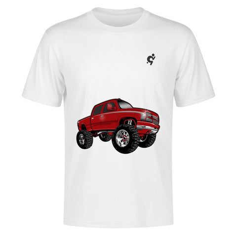 Mens 100% Cotton T-Shirt - Monster Truck 2 - Mr.Shit