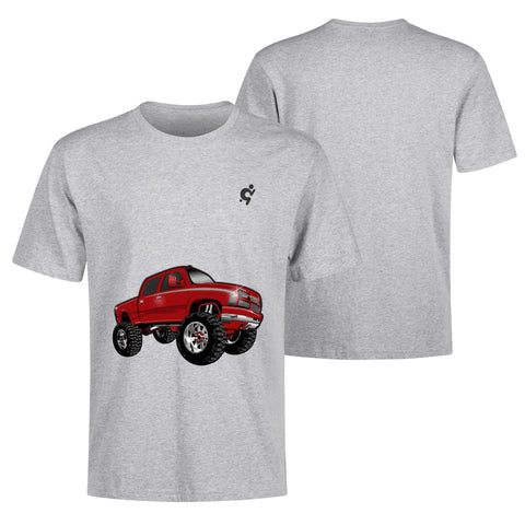 Mens 100% Cotton T-Shirt - Monster Truck 2 - Mr.Shit