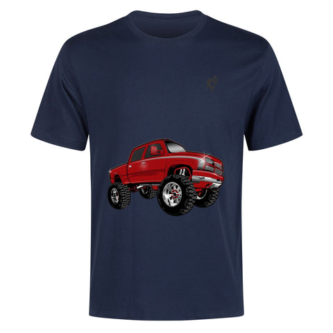 Mens 100% Cotton T-Shirt - Monster Truck 2 - Mr.Shit