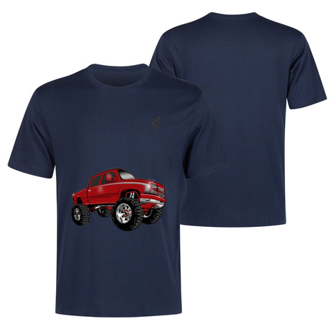 Mens 100% Cotton T-Shirt - Monster Truck 2 - Mr.Shit