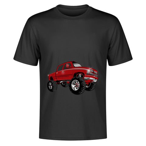 Mens 100% Cotton T-Shirt - Monster Truck 2 - Mr.Shit