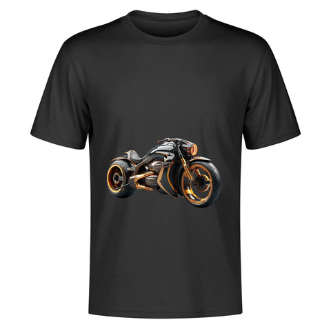 Mens 100% Cotton T-Shirt - Motor Bike 2 - Mr.Shit