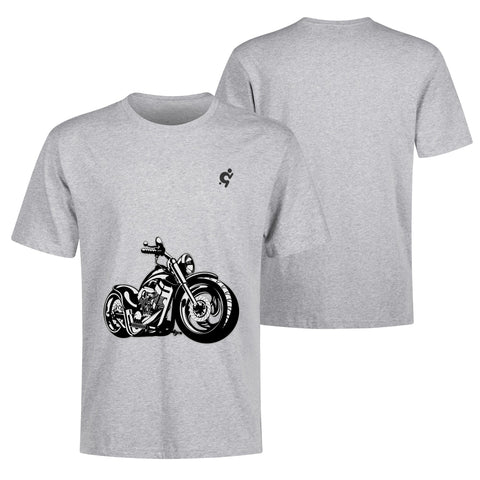 Mens 100% Cotton T-Shirt - Motor Bike 3 - Mr.Shit