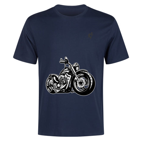 Mens 100% Cotton T-Shirt - Motor Bike 3 - Mr.Shit