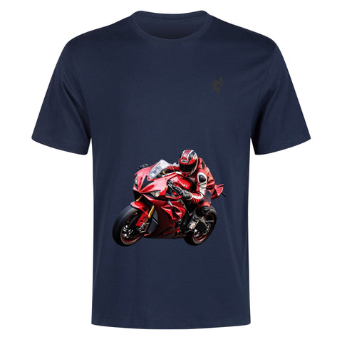 Mens 100% Cotton T-Shirt - Motor Bike - Mr.Shit