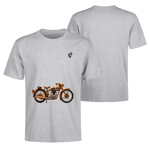 Mens 100% Cotton T-Shirt - Old Bike - Mr.Shit