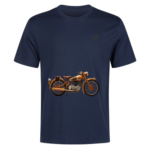 Mens 100% Cotton T-Shirt - Old Bike - Mr.Shit