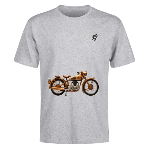 Mens 100% Cotton T-Shirt - Old Bike - Mr.Shit