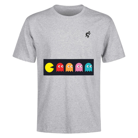 Mens 100% Cotton T-Shirt - Pac Man - Mr.Shit