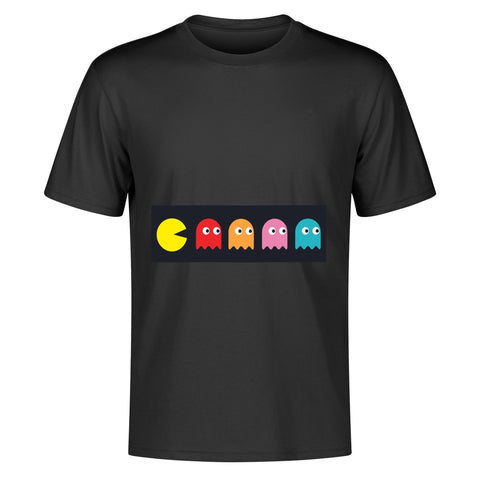 Mens 100% Cotton T-Shirt - Pac Man - Mr.Shit