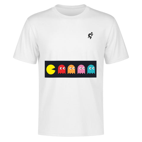 Mens 100% Cotton T-Shirt - Pac Man - Mr.Shit