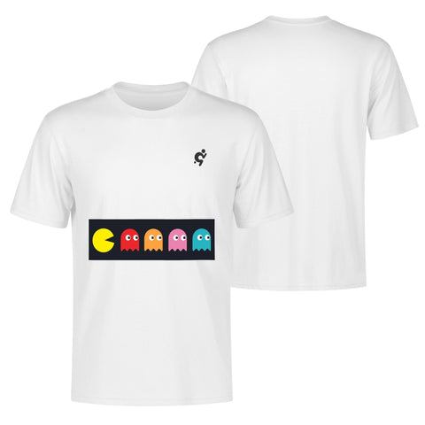 Mens 100% Cotton T-Shirt - Pac Man - Mr.Shit