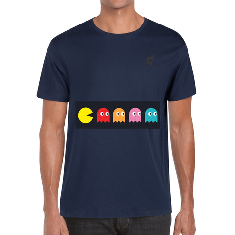 Mens 100% Cotton T-Shirt - Pac Man - Mr.Shit