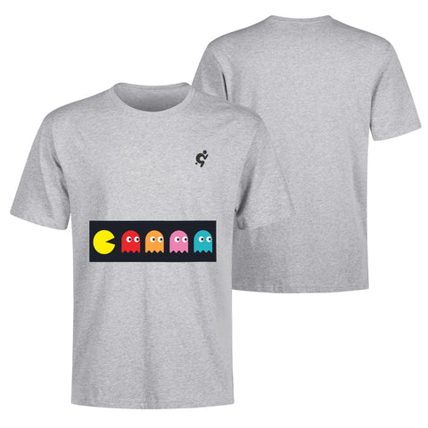 Mens 100% Cotton T-Shirt - Pac Man - Mr.Shit