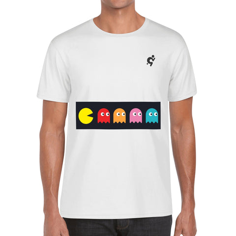 Mens 100% Cotton T-Shirt - Pac Man - Mr.Shit