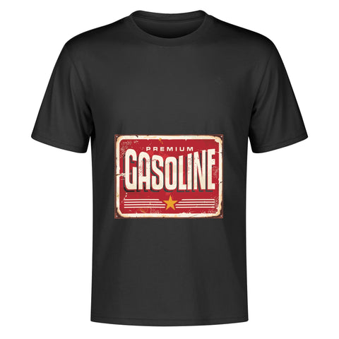 Mens 100% Cotton T-Shirt - Premium Gasoline - Mr.Shit