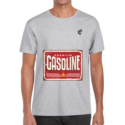 Mens 100% Cotton T-Shirt - Premium Gasoline - Mr.Shit