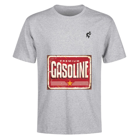 Mens 100% Cotton T-Shirt - Premium Gasoline - Mr.Shit