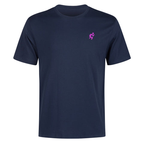 Mens 100% Cotton T-Shirt - Purple Logo - Mr.Shit