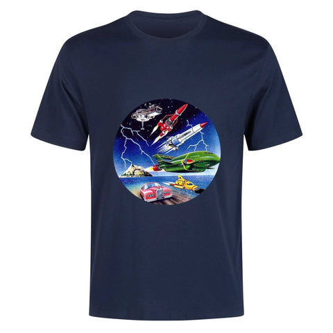 Mens 100% Cotton - Thunder Birds - Mr.Shit