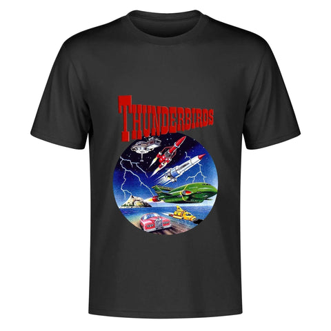 Mens 100% Cotton - Thunder Birds 2 - Mr.Shit