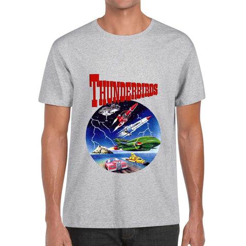 Mens 100% Cotton - Thunder Birds 2 - Mr.Shit