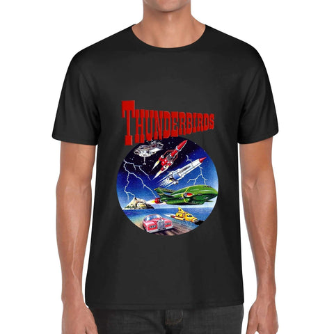 Mens 100% Cotton - Thunder Birds 2 - Mr.Shit