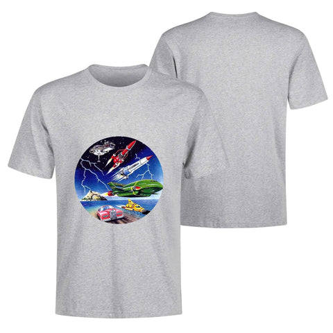 Mens 100% Cotton - Thunder Birds - Mr.Shit