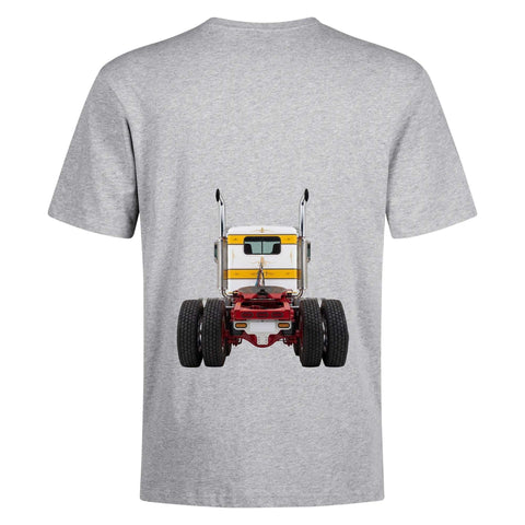 Mens 100% Cotton - Yellow Truck F/B - Mr.Shit
