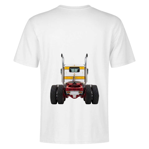 Mens 100% Cotton - Yellow Truck F/B - Mr.Shit