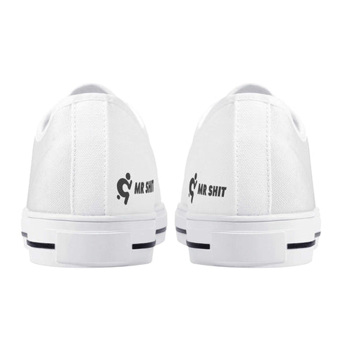 Mens Classic Low Top Canvas Shoes - Mr.Shit