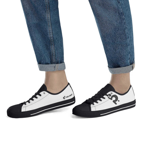 Mens Classic Low Top Canvas Shoes - Mr.Shit