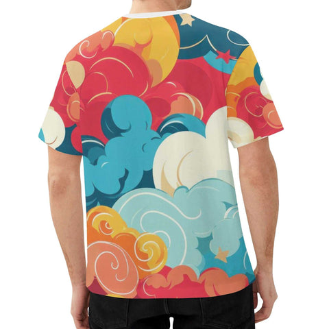 Men's T-shirt - Clouds - Mr.Shit