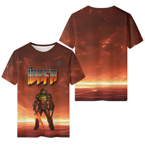 Men's T-shirt - Doom IDKFA - Mr.Shit
