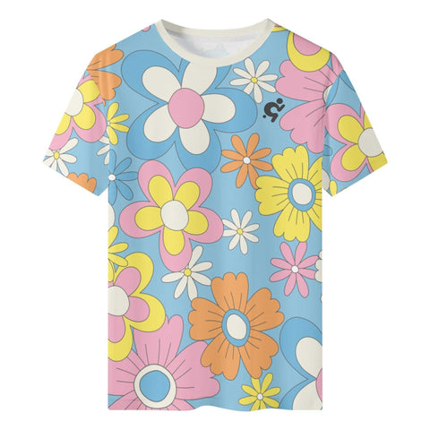 Men's T-shirt - Hippy Flowers 2 - Mr.Shit