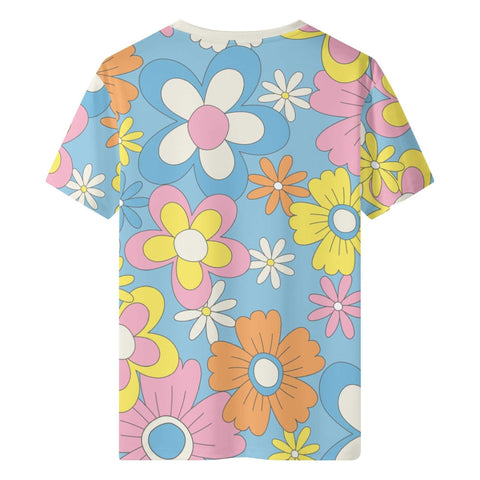 Men's T-shirt - Hippy Flowers 2 - Mr.Shit