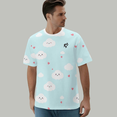 Men's T-shirt - Love Clouds - Mr.Shit