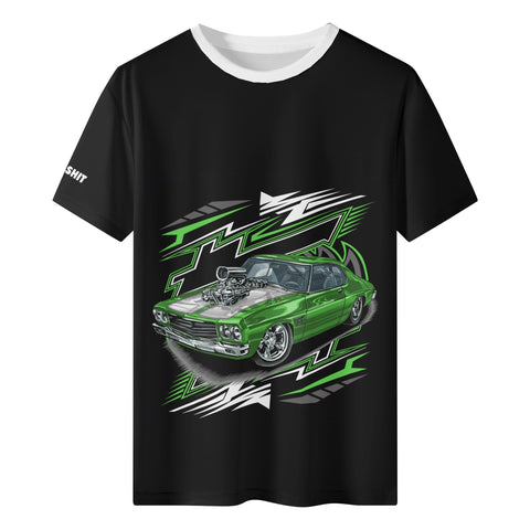 Men's T-shirt - Muscle Car - Logo on Sleeve - Mr.Shit