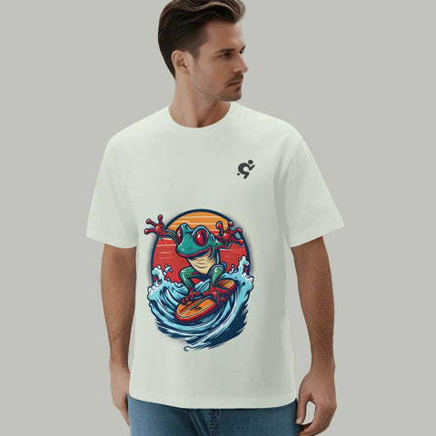 Men's T-shirt - Surfing Frog 2 - Mr.Shit