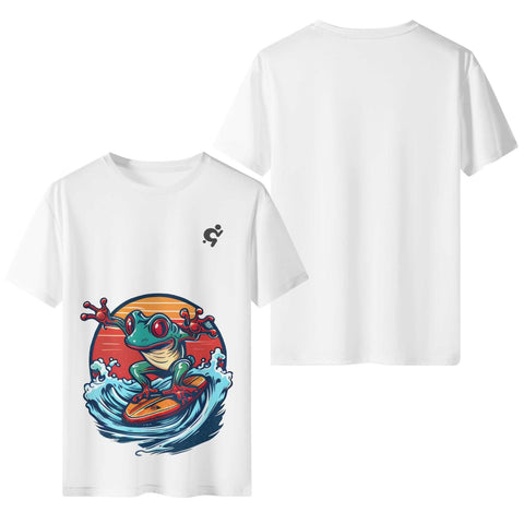 Men's T-shirt - Surfing Frog - Mr.Shit