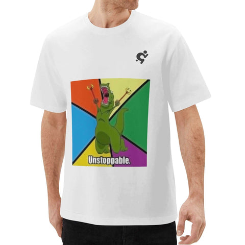 Mr.Shit Men's T-shirt - Unstoppable T-Rex $ 35.90