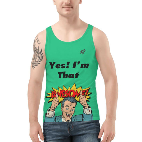 Men's Tank Top - Awesome! - Mr.Shit