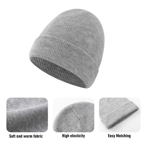 Mr S Knit Beanies - Logo with Text on Front - Mr.Shit