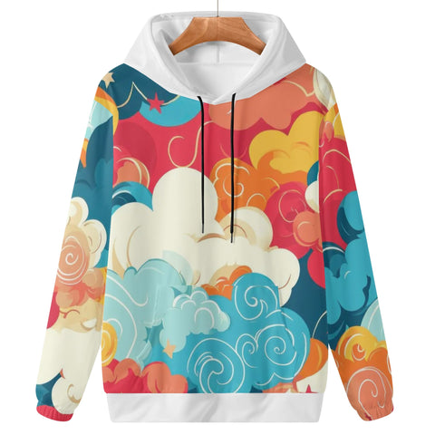 Womens Hoodie - Clouds - Mr.Shit