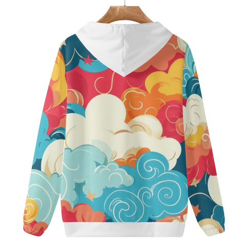 Womens Hoodie - Clouds - Mr.Shit