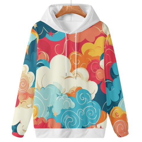 Womens Hoodie - Clouds - Mr.Shit