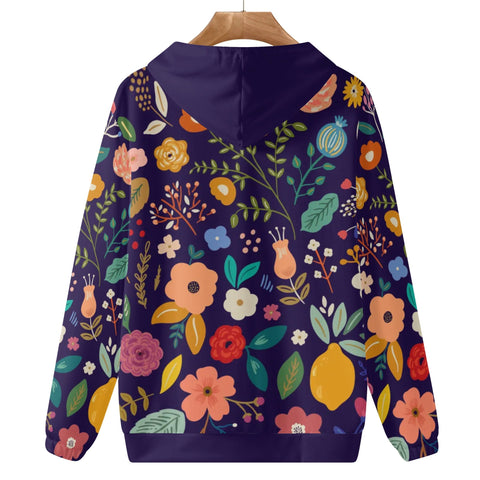 Womens Hoodie - Floral 2 - Mr.Shit