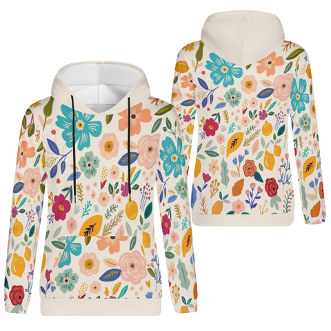 Womens Hoodie - Floral 3 - Mr.Shit