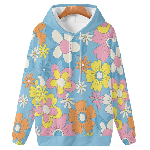 Womens Hoodie - Hippy Floral - Mr.Shit